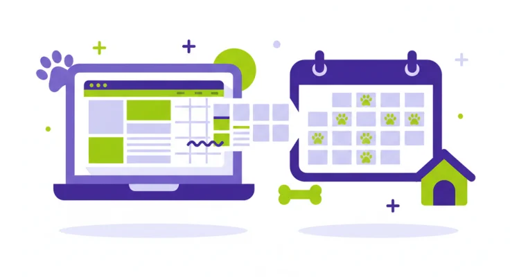 Plantilla de control de estancias de perros en Excel