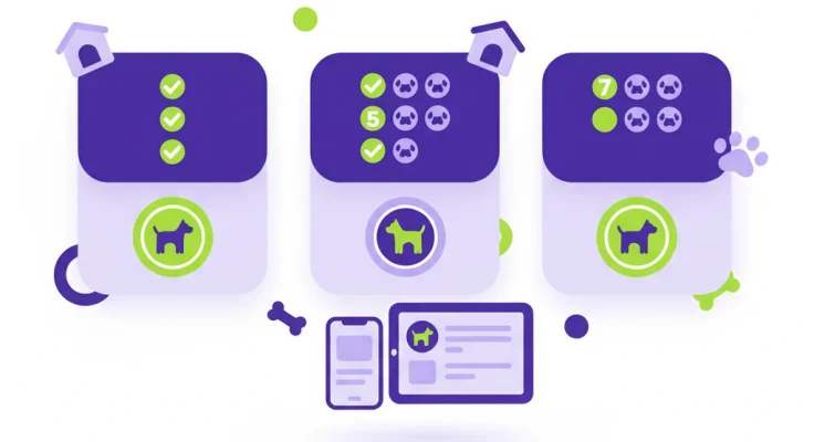 Software para residencia canina en móvil y tablet